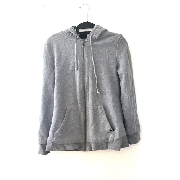 Oakley gray hoodie zip up with pattern ins… - Picture 5 of 11
